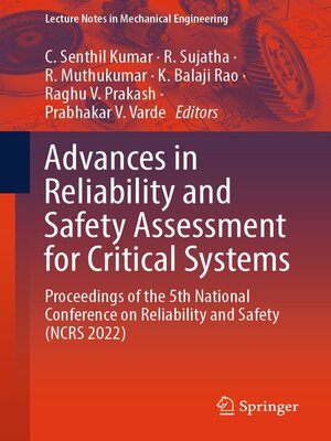 cover image of Advances in Reliability and Safety Assessment for Critical Systems